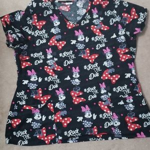 XL Disney scrub top